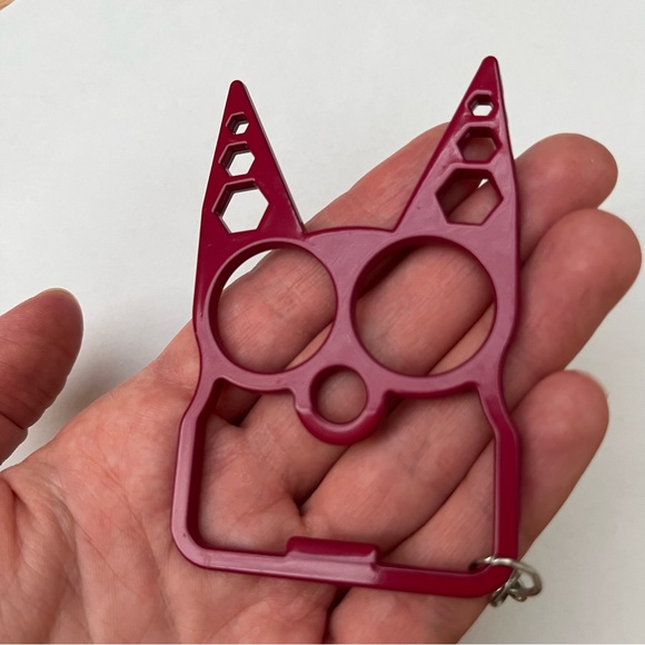 Cat Self Defense Keychain Metal - Picture 15 of 15